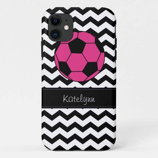 Coques Case-Mate iPhone Couverture moderne de cas de téléphone du football (Dos)