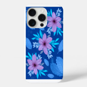 Coque Case-Mate iPhone Couverture pourpre en fleurs