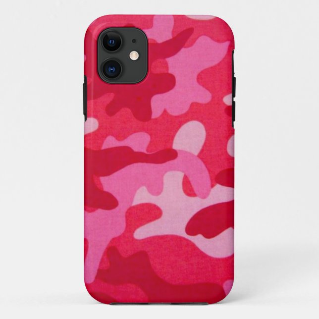 Coques Case-Mate iPhone Couverture rose de l'iPhone 5 de Camo (Dos)