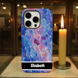 Coque iPhone 16 Pro Couverture téléphonique Abstrait personnalisable