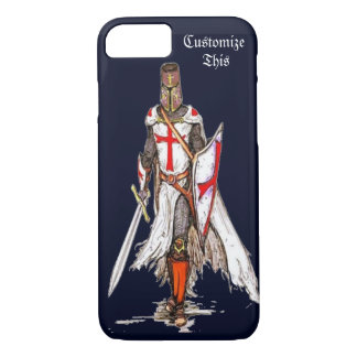Coque Case-Mate Pour iPhone couverture templar de cas de l'iPhone 7 de croisé
