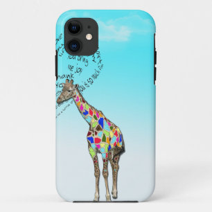 Coque iPhone 11 Couvertures assorties d'iphone de coeur d'amour de