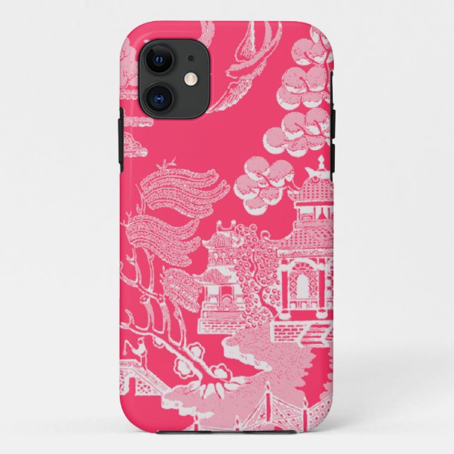 Coques Case-Mate iPhone Couvertures d'iphone de motif de saule (Dos)