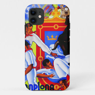 Coque iPhone 11 Couvertures vintages d'iphone d'affiche de