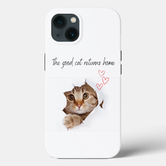 Coques Case-Mate iPhone Cover iphone 13 cat lovers (Verso)