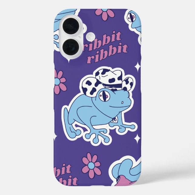 Coques Case-Mate iPhone Cow-boy Frog esthétique (Verso)