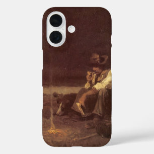Coques iPhone 16 Cow-boys western vintage, berger des plaines par N