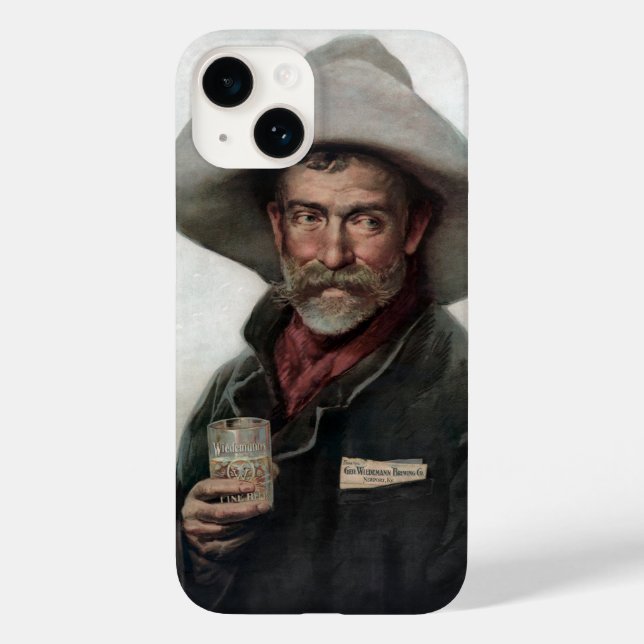Coques Case-Mate iPhone Cowboy espagnol Ranchero dans le Vieux-Ouest Saloo (Verso)