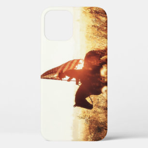 Case-Mate iPhone Case Cowboy Portrait USA Flag Thème.