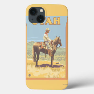 Coques Pour iPhone Cowboy (Side View)Utah