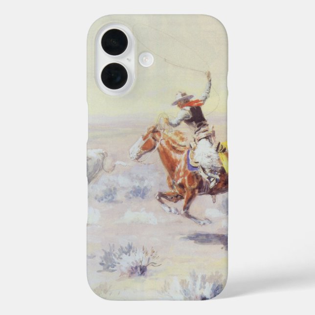 Coques Case-Mate iPhone Cowboys du Triangle Bar par CM Russell (Verso)