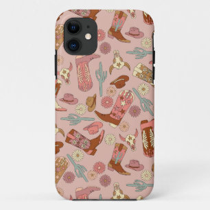 Case-Mate iPhone Case Cowgirl Boho Occidental Cowboy Boots