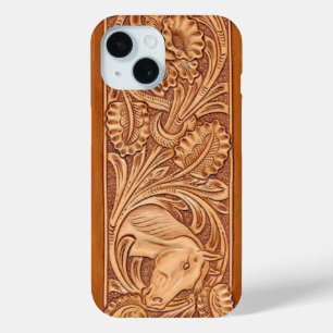 Coque Case-Mate iPhone cowgirl mode sud-ouest cuir floral