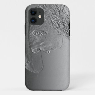 Coque Case-Mate iPhone Cowgirl sur fond métallisé argenté