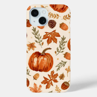 Coque Case-Mate iPhone Cozy Autumn Aesthetic Pattern Phone Case
