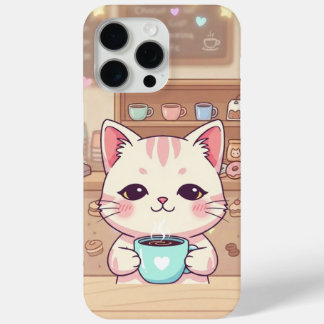Coque Case-Mate iPhone Cozy Coffee Cat - Starry Night iPhone 15 Pro Max