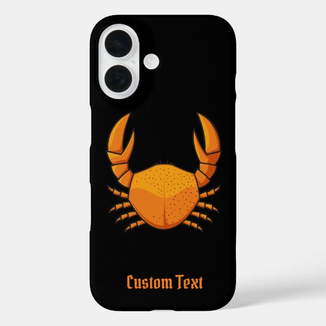 Coques Case-Mate iPhone Crab orange (Verso)