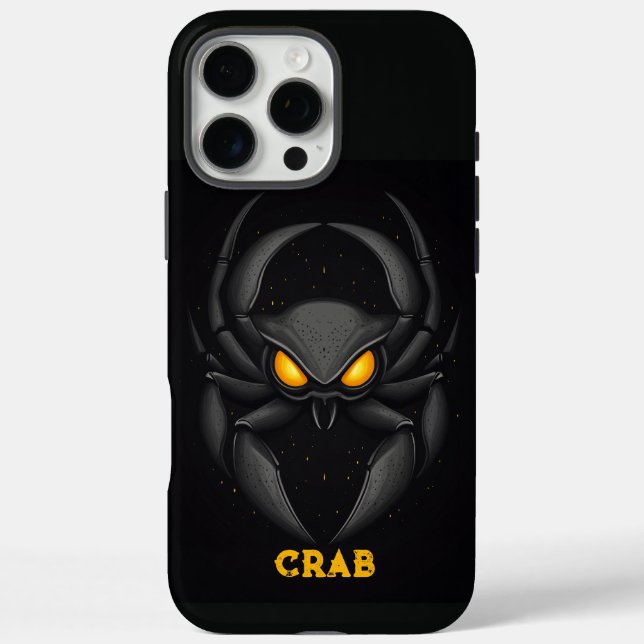 Coques Case-Mate iPhone Crabe spatial personnalisé (Verso)