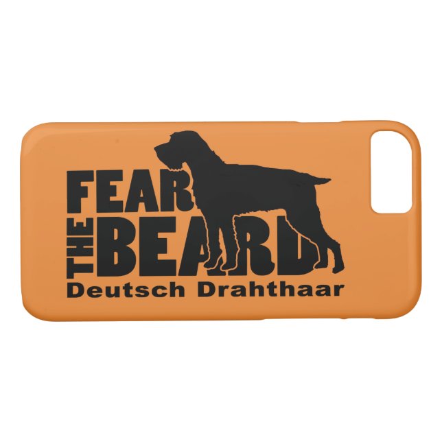 Coques Case-Mate iPhone Craignez la barbe - vitesse d'Allemand Drahthaar (Dos (Horizontal))