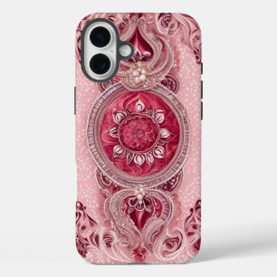 Coque Pour iPhone 16 Plus Cranberry Cherry IA art