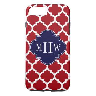 Coque Case-Mate Pour iPhone Cranberry What Marocain #5 Marine Nom bleu Monogra