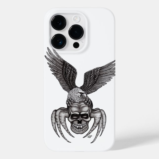 Coques Case-Mate iPhone Crâne à aigle (Verso)