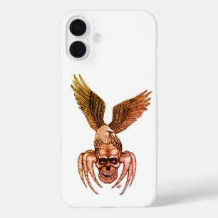 Coque Pour iPhone 16 Plus Crâne à aigle