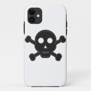 Coque Case-Mate iPhone Crâne à flancs noirs
