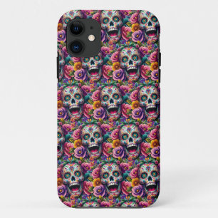 Case-Mate iPhone Case Crâne à sucre - Bouquet d'os