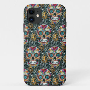 Case-Mate iPhone Case Crâne à sucre - Steampunk rencontre la tradition