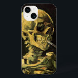 Coques Pour iPhone Crâne avec cigarette brûlante par Vincent van Gogh<br><div class="desc">Crâne avec Cigarette Brûlante par Vincent van Gogh est un post impressionnisme d'art vintage de peinture à vie morte. Portrait du squelette humain fumant. Grande image à utiliser pour les produits anti-tabac. Fumer tue 1 000 personnes chaque année, aider quelqu'un à arrêter de fumer aujourd'hui. Grande image pour Halloween ou...</div>