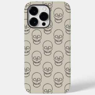 Coque Case-Mate iPhone Crâne - Bone White et Bat Black