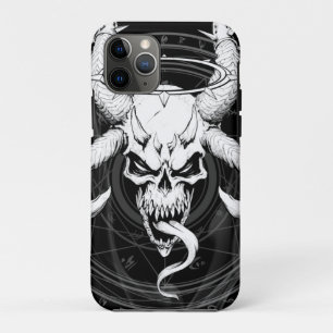 Case-Mate iPhone Case Crâne d'arcane divine noir de la mort