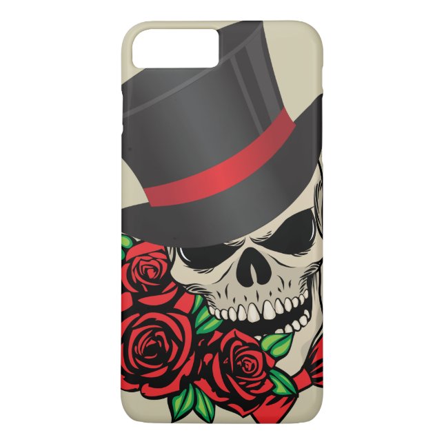 Coques Case-Mate iPhone Crâne de gentilhomme (Dos)