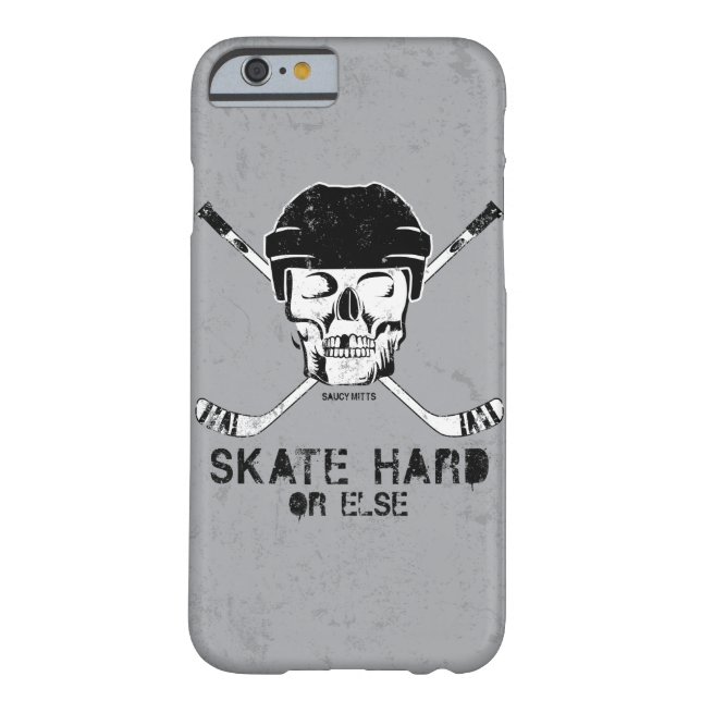 Coques Case-Mate iPhone Crâne de hockey (Dos)