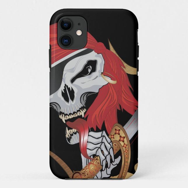 Coques Case-Mate iPhone Crâne de pirate (Dos)