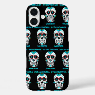 Coque Pour iPhone 16 Plus Crâne de sucre/Guerrier...Dysautonomia