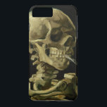 Coques Pour iPhone Crâne de Van Gogh | avec la cigarette brûlante |<br><div class="desc">Le "crâne d'un squelette avec la cigarette brûlante" a été accompli par Vincent van Gogh en 1886</div>