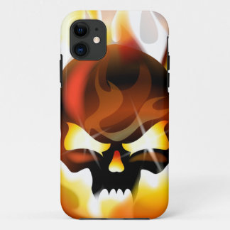 Coques Pour iPhone crâne du feu