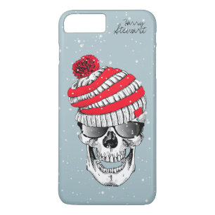 Coque Case-Mate iPhone Crâne Elf de Père Noël