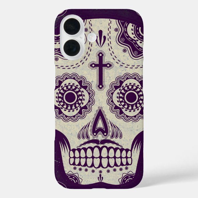 Coques Case-Mate iPhone Crâne en sucre (Verso)