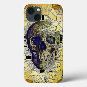 Case-Mate iPhone Case Crâne en verre gothique Abstrait