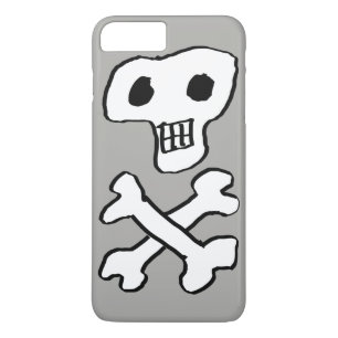 Case-Mate iPhone Case Crâne et arêtes croisées conception pirate