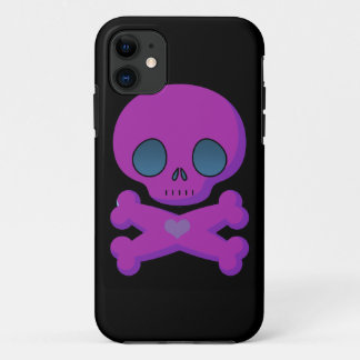 Coques Pour iPhone Crâne et os croisés