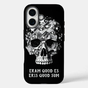 Coque Pour iPhone 16 Crâne & Étoiles IV