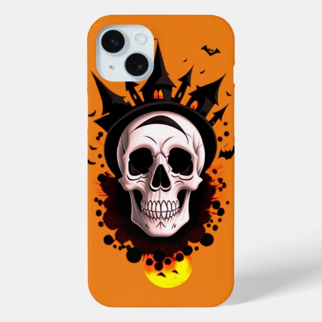 Coques Case-Mate iPhone Crâne gothique (Verso)