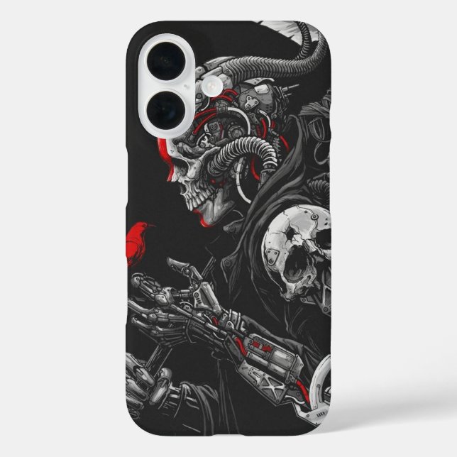 Coques Case-Mate iPhone Crâne gothique (Verso)