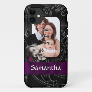 Coques Pour iPhone Crâne gothique de tatouage