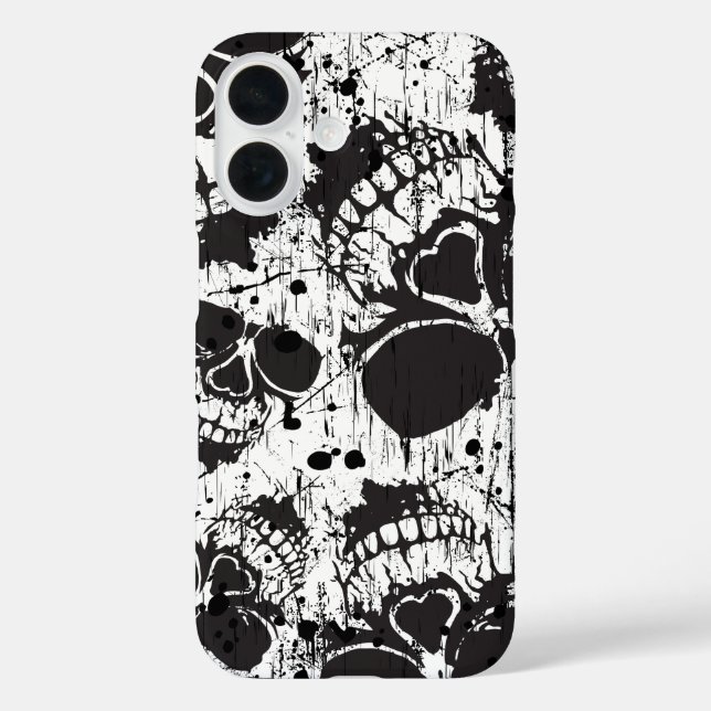 Coques Case-Mate iPhone crâne grinçant (Verso)