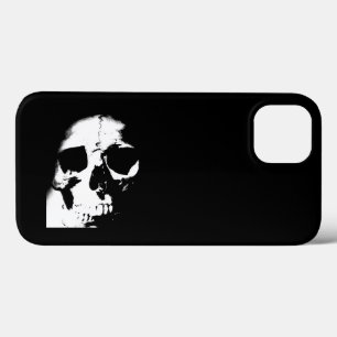 Coques Pour iPhone Crâne noir et blanc